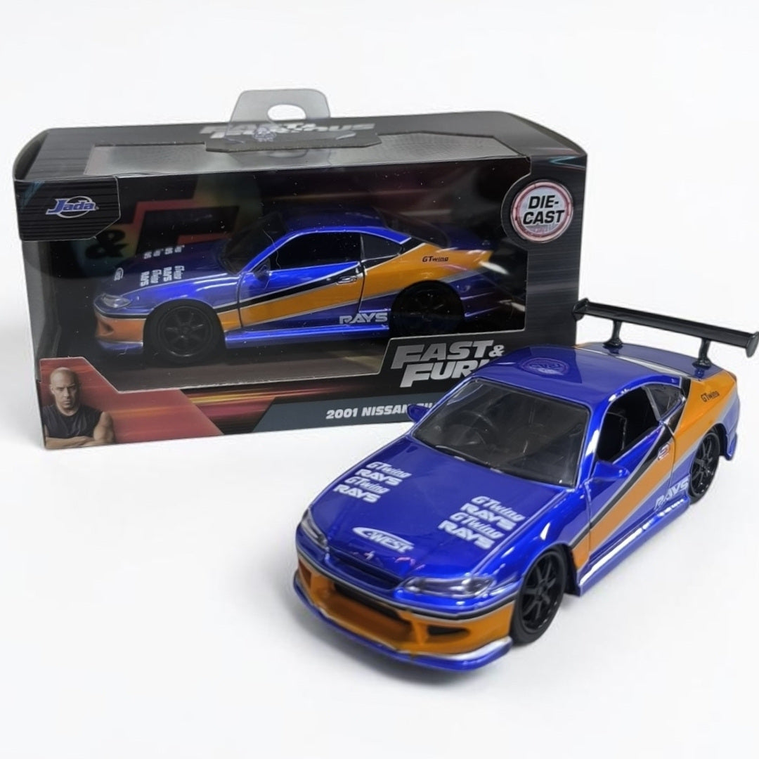 Nissan Silvia Rápidos y Furiosos 1:32 Jada | Auto a Escala de Colección