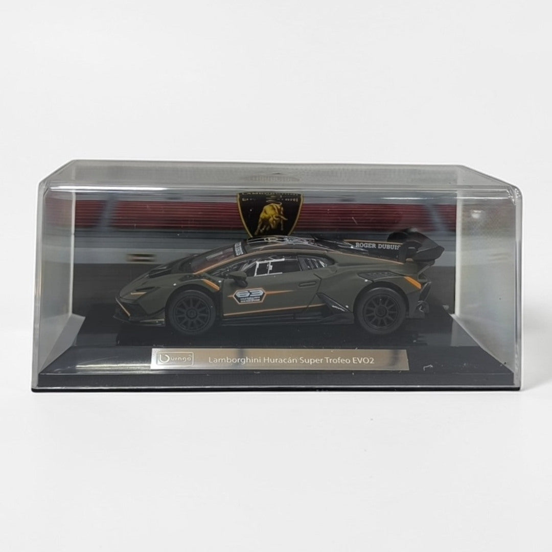 Lamborghini Huracán Super Trofeo EVO2 1:43 Bburago – Auto de Carrera de Colección