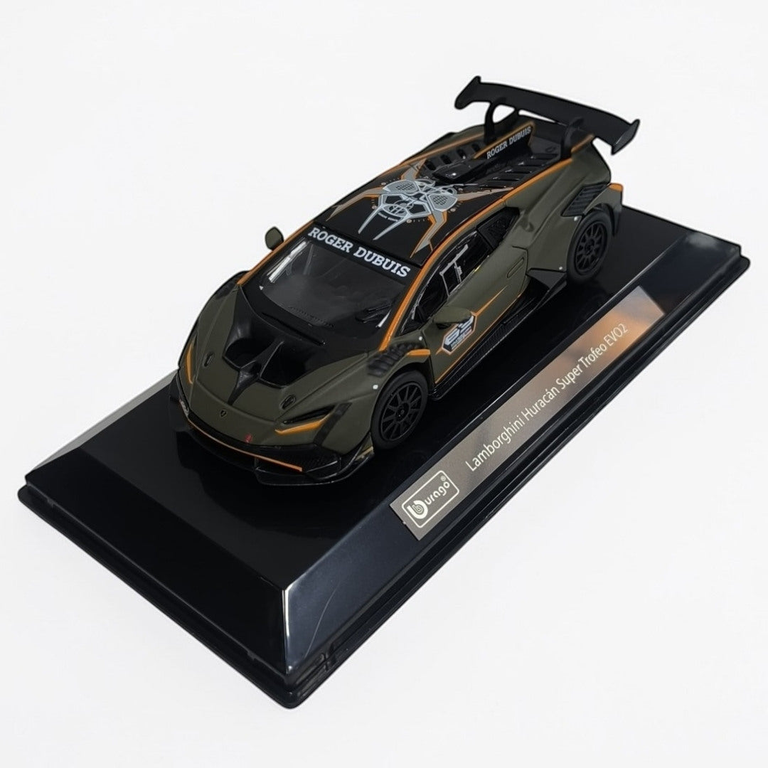 Lamborghini Huracán Super Trofeo EVO2 1:43 Bburago – Auto de Carrera de Colección