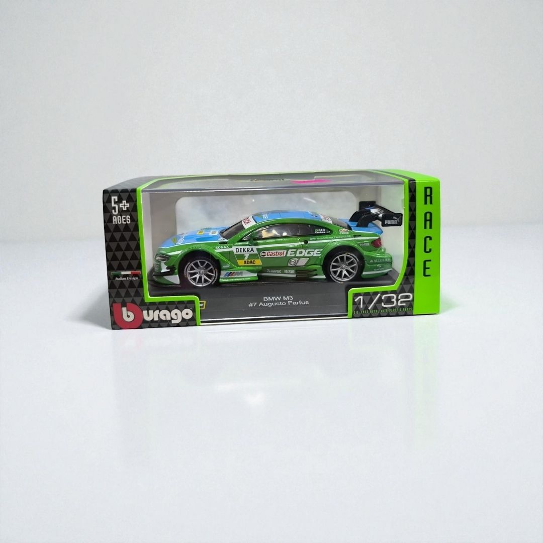 BMW M3 #7 Augusto Farfus 1:32 – Edición de Colección en Metal | Icono del Turismo Internacional