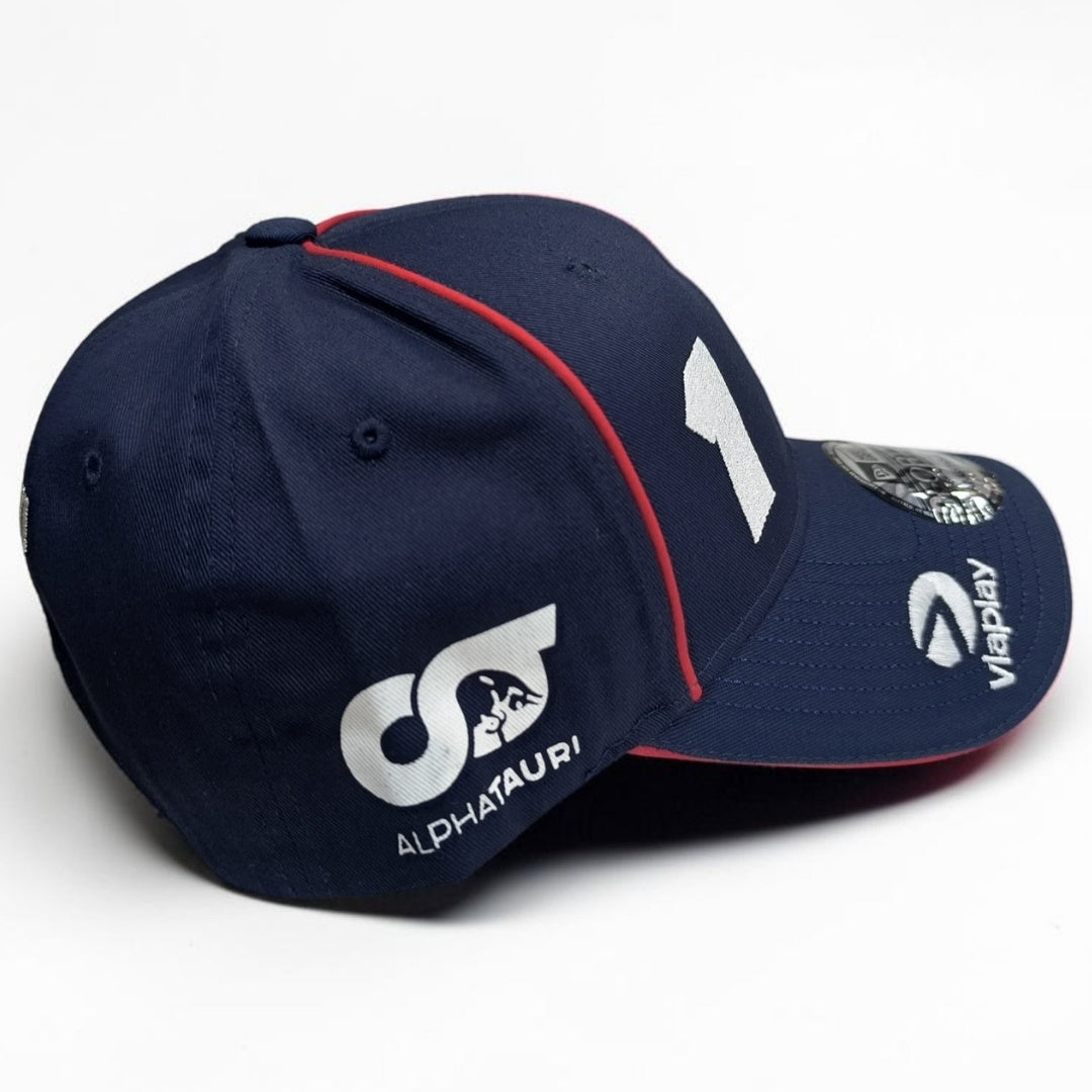 Gorra Red Bull Racing Azul #1 | Gorra Fórmula 1 Campeón Estilo Verstappen Ajustable