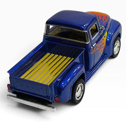 Ford F-100 Pickup 1956 1:32 Azul con Flamas