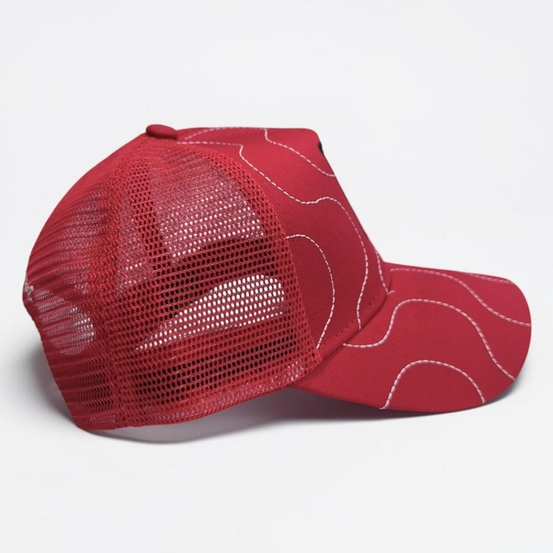 Gorra Ferrari Roja Scuderia Ferrari | Gorra Fórmula 1 Ajustable Estilo Racing