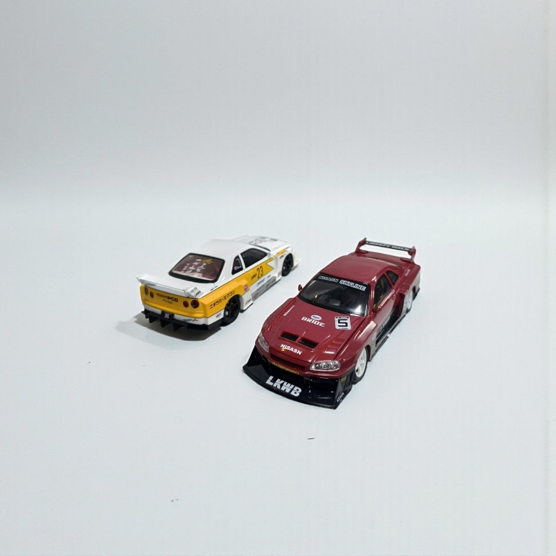 Nissan Skyline Drift 1:24 – Auto a Escala Deportivo para Coleccionistas