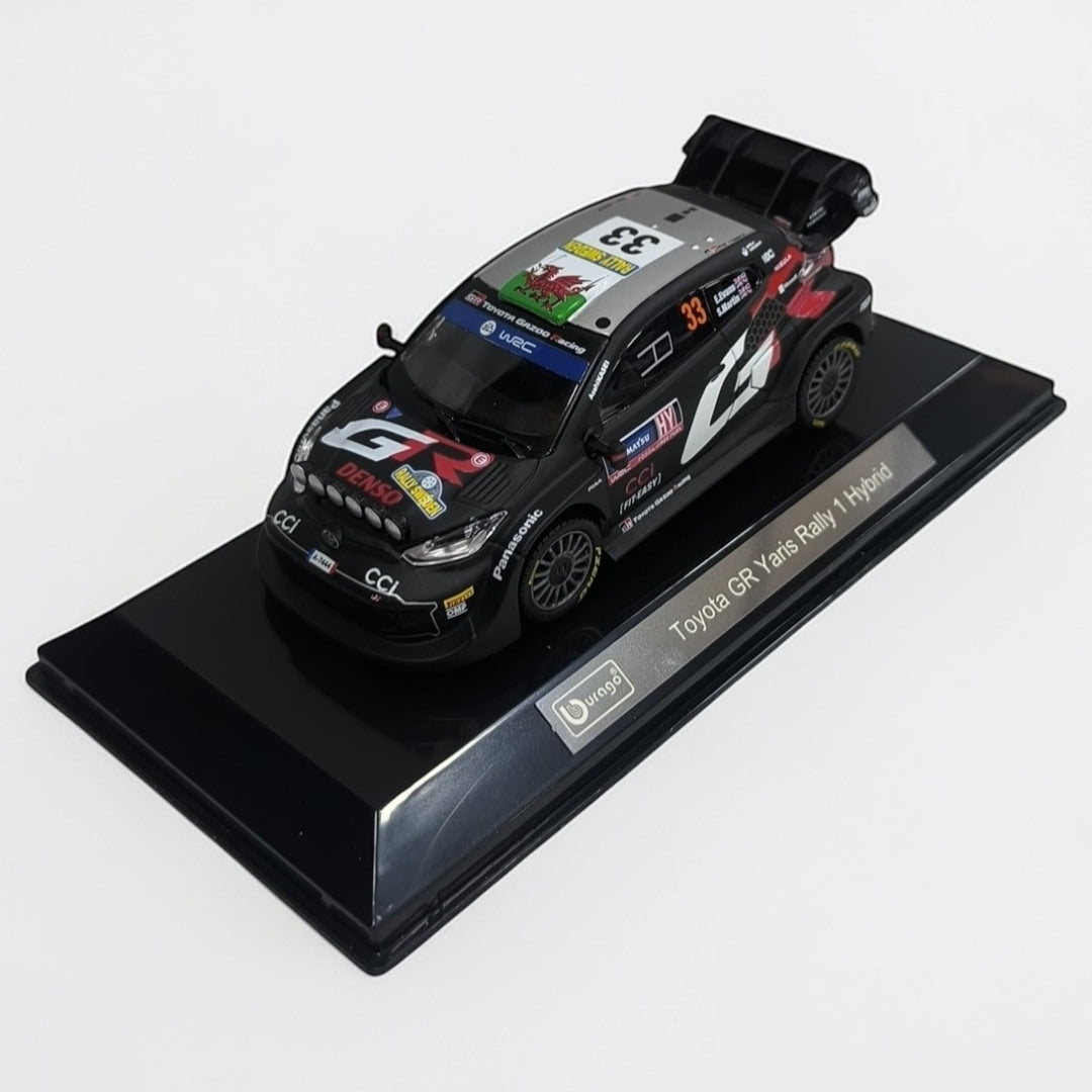 Toyota GR Yaris Rally1 Hybrid 1:43 Bburago – Auto WRC de Colección