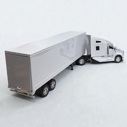 Kenworth T680 con Tráiler Escala 1:32 – Tractocamión de Larga Distancia de Colección