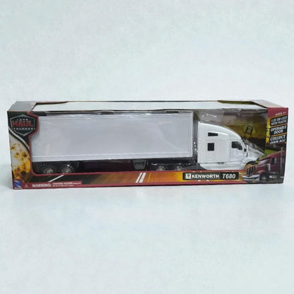 Kenworth T680 con Tráiler Escala 1:32 – Tractocamión de Larga Distancia de Colección