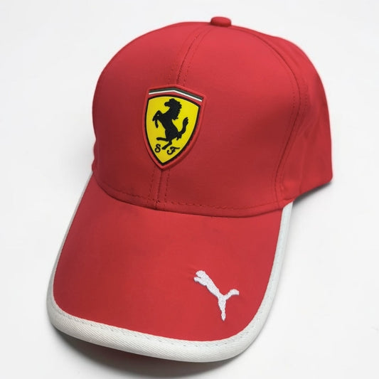 Gorra Ferrari Scuderia Ferrari | Gorra Fórmula 1 Ajustable Estilo Racing