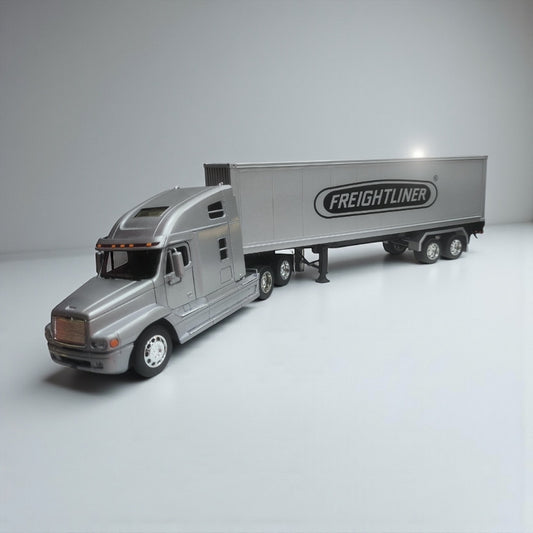 Freightliner Columbia 1:32 – Modelo de Colección en Metal (Color Gris)