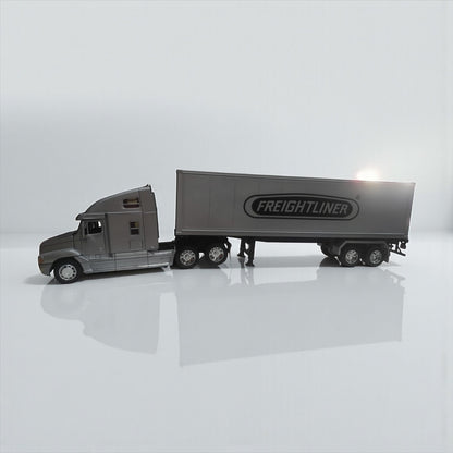 Freightliner Columbia 1:32 – Modelo de Colección en Metal (Color Gris)