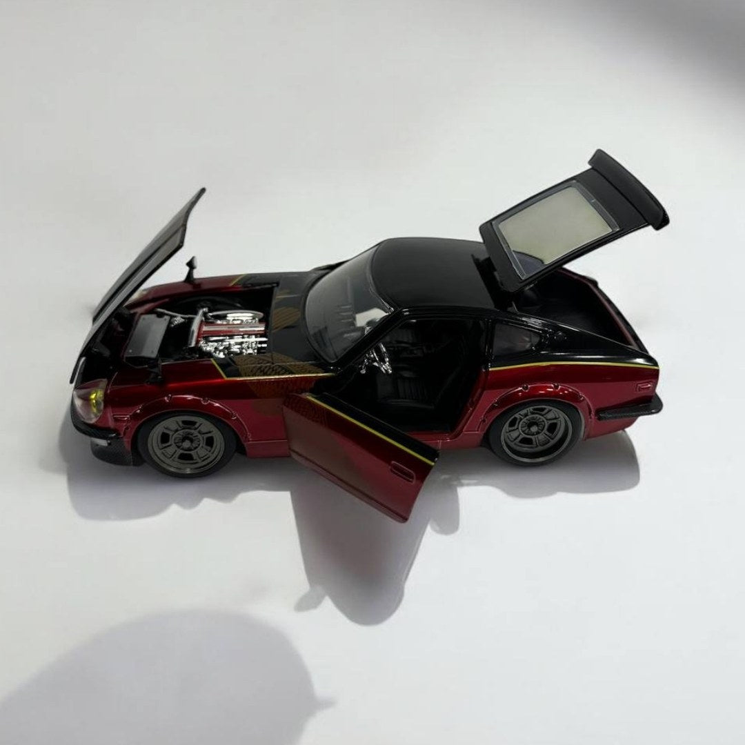 Datsun 240Z 1972 a Escala 1:24 – La Leyenda Clásica de Rápidos y Furiosos