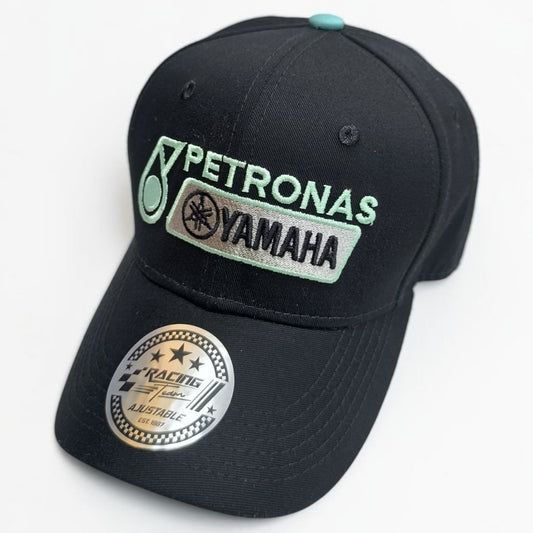 Gorra Yamaha Petronas Negra | Gorra MotoGP Ajustable Estilo Racing
