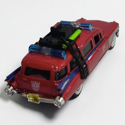 Casa Fantasmas Ecto-1 Edición Transformers 1:32 Jada | Auto a Escala de Colección