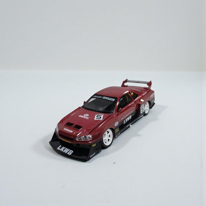 Nissan Skyline Drift 1:24 – Auto a Escala Deportivo para Coleccionistas