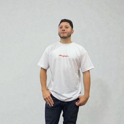 Camiseta Toyota Supra Blanca – Estilo JDM | Pasión por la Leyenda Japonesa