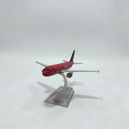 Avión AirAsia 1:400 – Modelo de Colección | Aerolínea Icónica de Bajo Costo