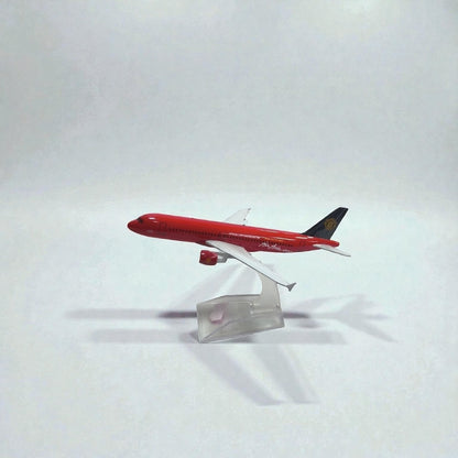 Avión AirAsia 1:400 – Modelo de Colección | Aerolínea Icónica de Bajo Costo