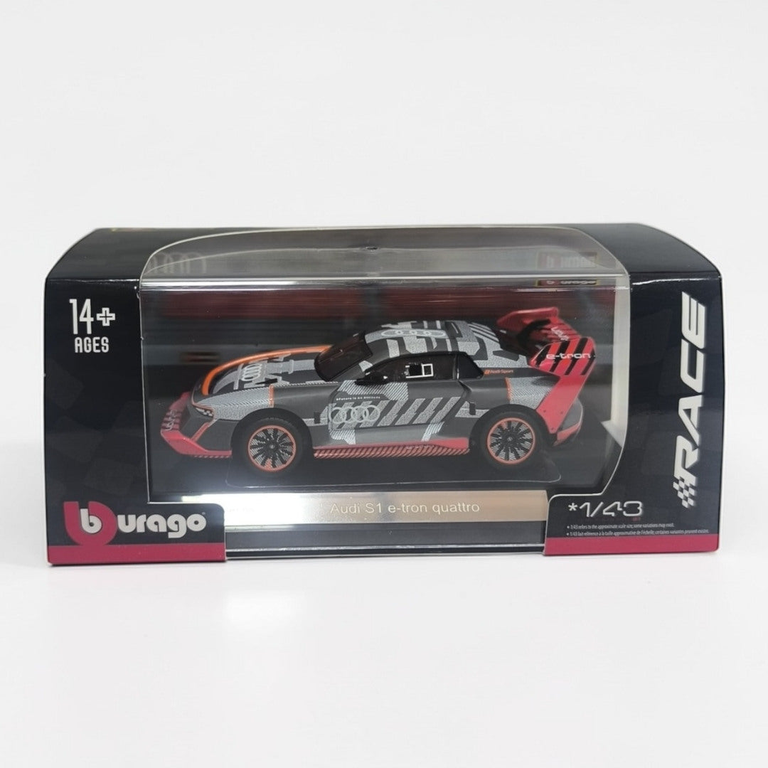Audi S1 e-tron quattro 1:43 Bburago – Auto Rally Eléctrico de Colección