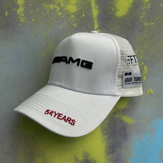 Gorra AMG Blanca - Estilo y Rendimiento para los Aficionados de Mercedes-Benz