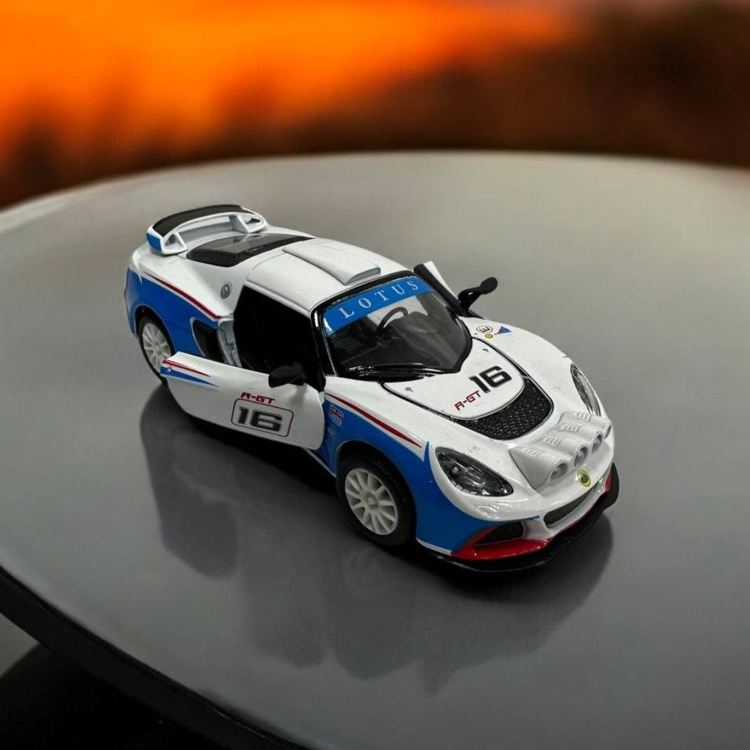 Lotus Exige R GT 2012 1:32 – Modelo a Escala – Diseño Deportivo y Detalles Premium