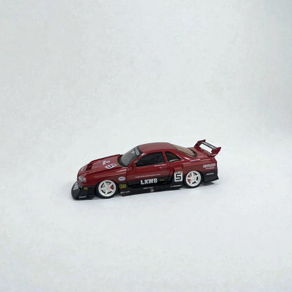 Nissan Skyline Drift 1:24 – Auto a Escala Deportivo para Coleccionistas