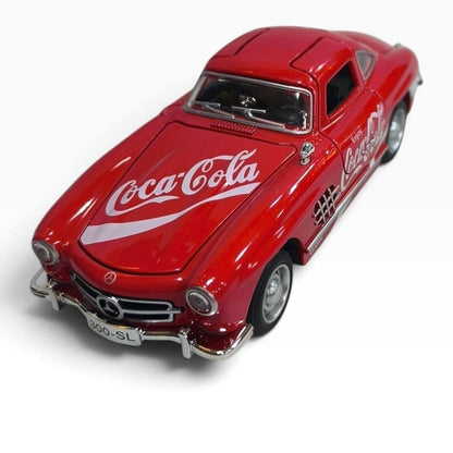 Mercedes-Benz 300 SL 1:27 Edición Coca-Cola Rojo