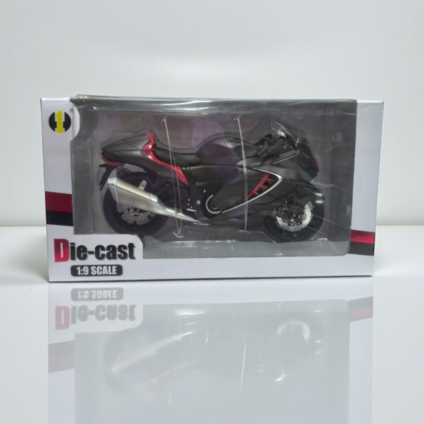 Suzuki Hayabusa Escala 1:9 – Moto Hiperdeportiva de Colección