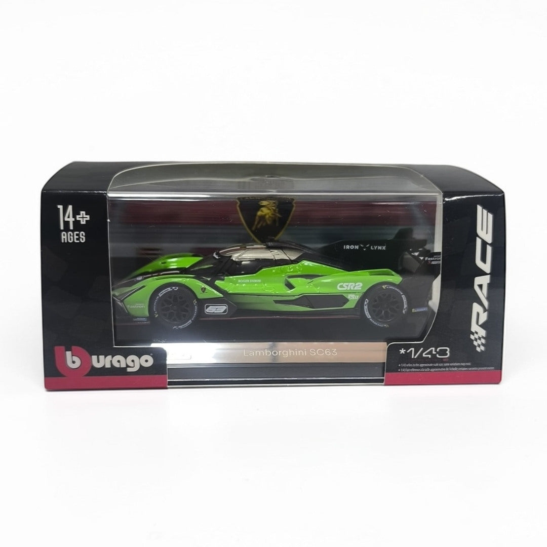 Lamborghini SC63 1:43 Bburago – Prototipo Hypercar de Resistencia