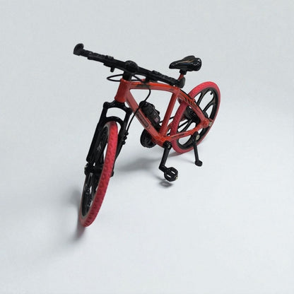Bicicleta de Montaña Miniatura  – Edición Coleccionable en Metal | Modelo Deportivo con Detalles Realistas