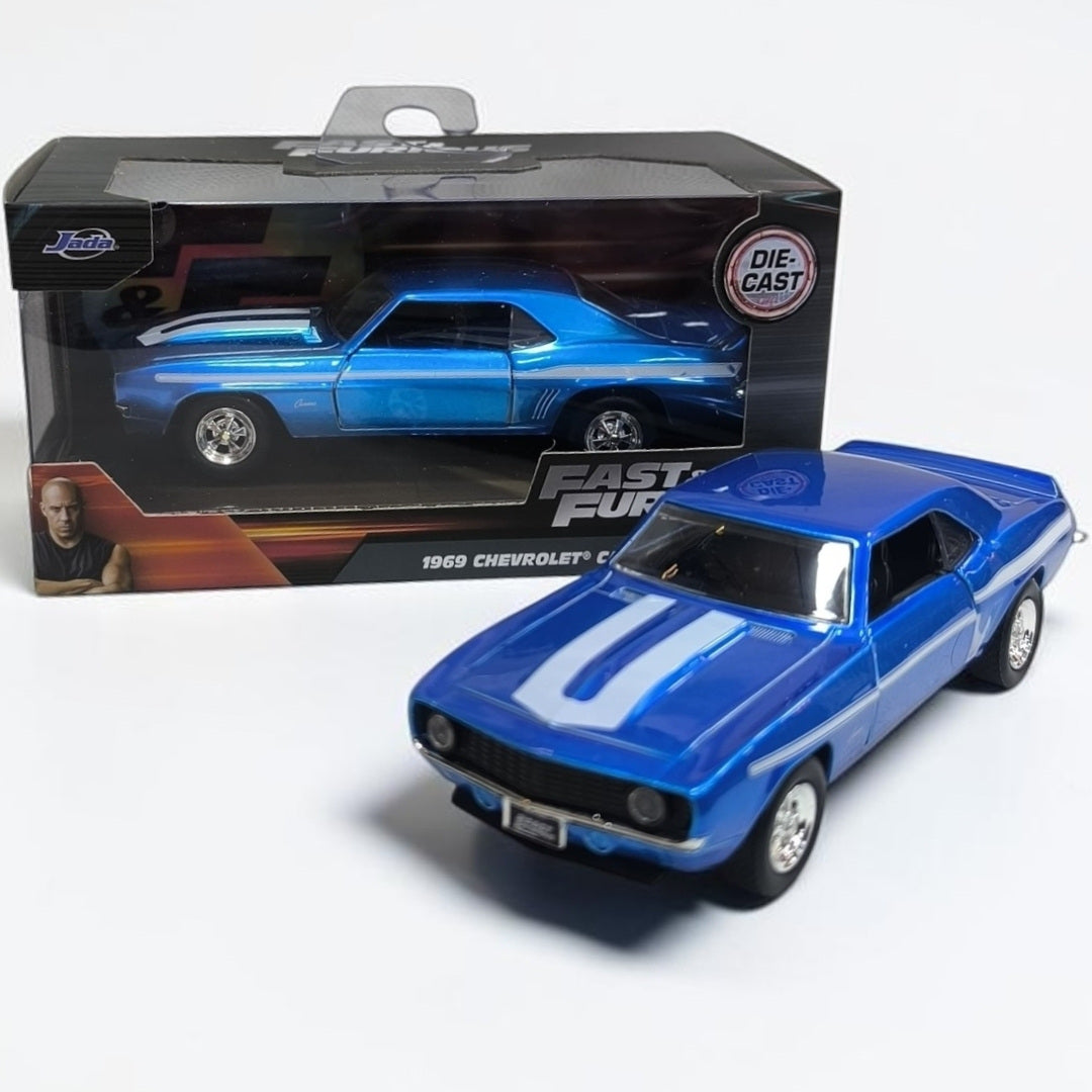 Chevrolet Camaro 1969 Rápidos y Furiosos 1:32 Jada | Auto a Escala de Colección