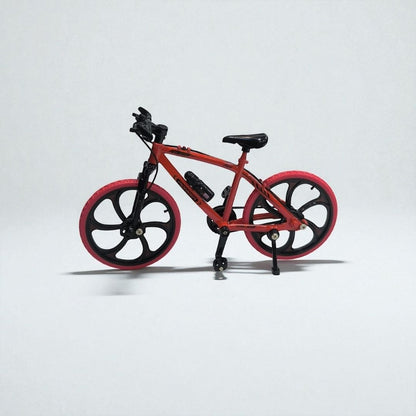 Bicicleta de Montaña Miniatura  – Edición Coleccionable en Metal | Modelo Deportivo con Detalles Realistas
