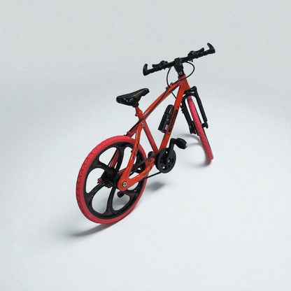 Bicicleta de Montaña Miniatura  – Edición Coleccionable en Metal | Modelo Deportivo con Detalles Realistas
