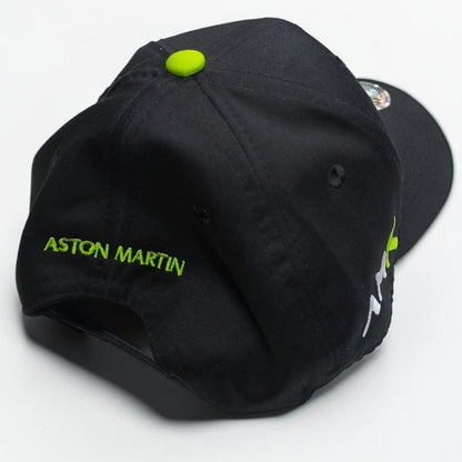 Gorra Aston Martin Negra | Gorra Fórmula 1 Ajustable Estilo Racing Premium