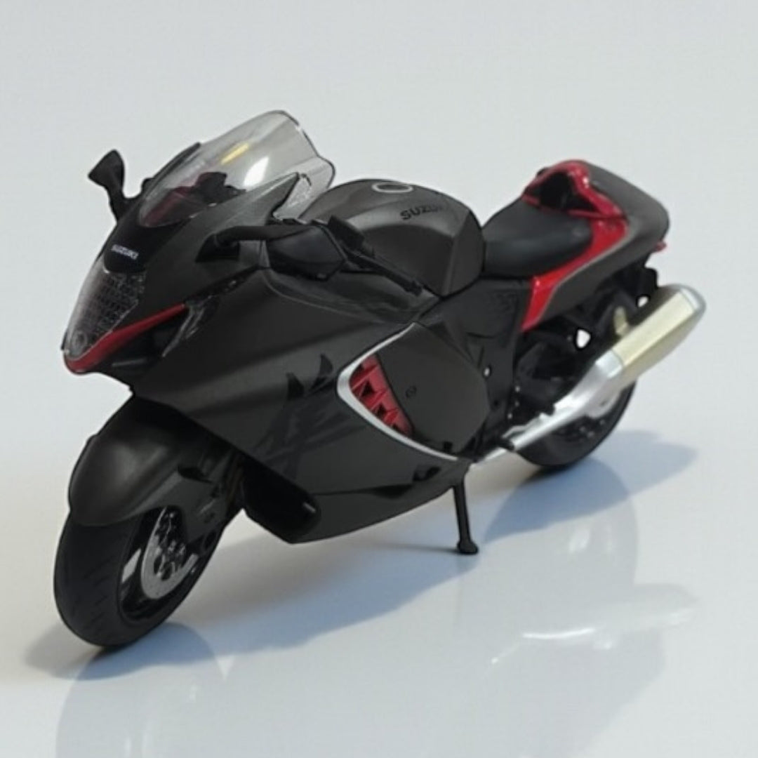 Suzuki Hayabusa Escala 1:9 – Moto Hiperdeportiva de Colección