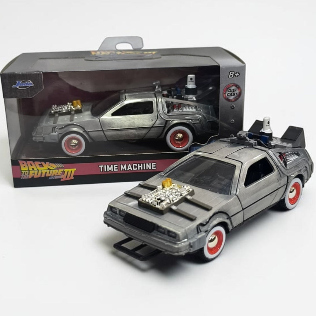 Time Machine Volver al Futuro 3 1:32 Jada | DeLorean de Colección