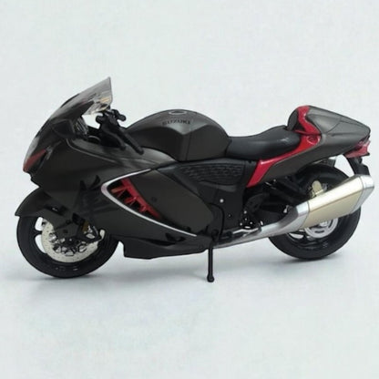 Suzuki Hayabusa Escala 1:9 – Moto Hiperdeportiva de Colección