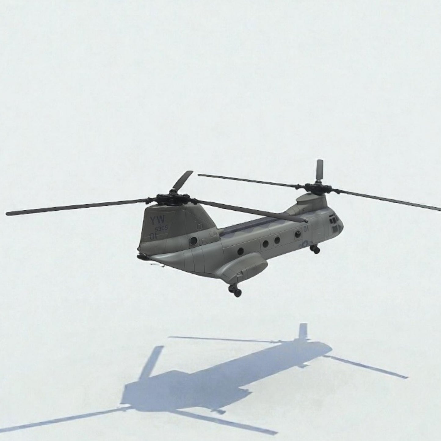 Helicóptero Boeing CH-47 Chinook – Modelo Militar de Colección