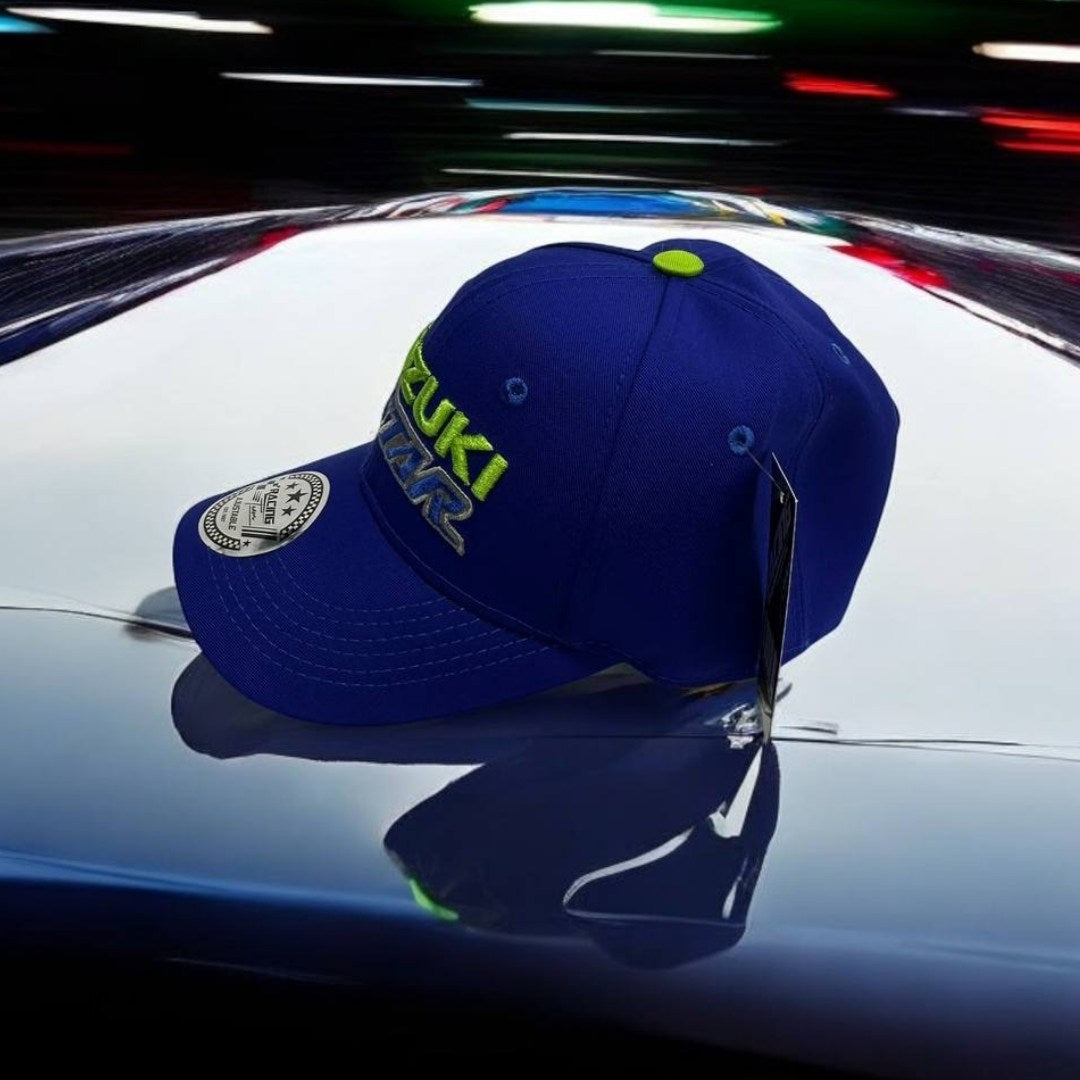 Gorra Suzuki – Estilo y Rendimiento en Cada Aventura