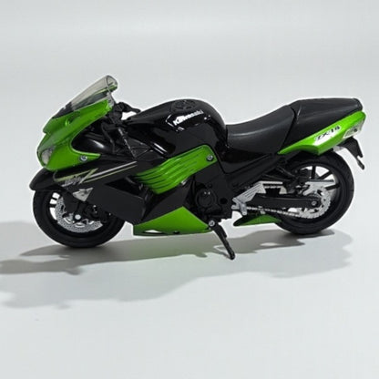Kawasaki ZX-14 2011 Escala 1:12 – Moto Deportiva de Colección