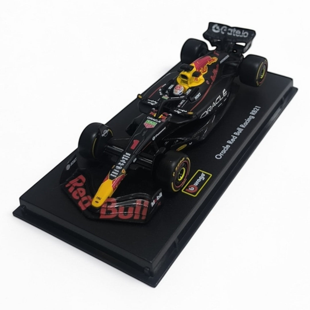 Red Bull RB21 #1 Max Verstappen 1:43 Bburago – Auto Fórmula 1 de Colección