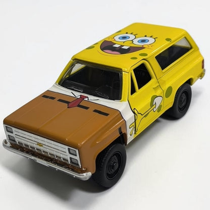 Chevrolet K5 Blazer 1980 Bob Esponja 1:32 Jada | Camioneta a Escala de Colección