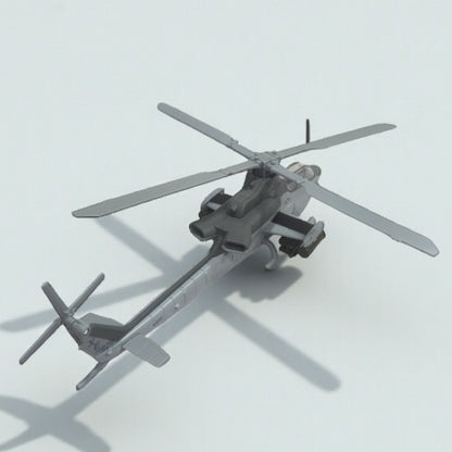 Helicóptero Bell AH-1Z Viper Cobra – Modelo Militar de Colección