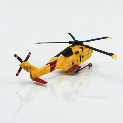 Helicóptero CH-149 Cormorant Canadá – Modelo de Rescate de Colección