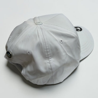 Gorra BMW Blanca | Gorra Motorsport Ajustable Estilo Deportivo