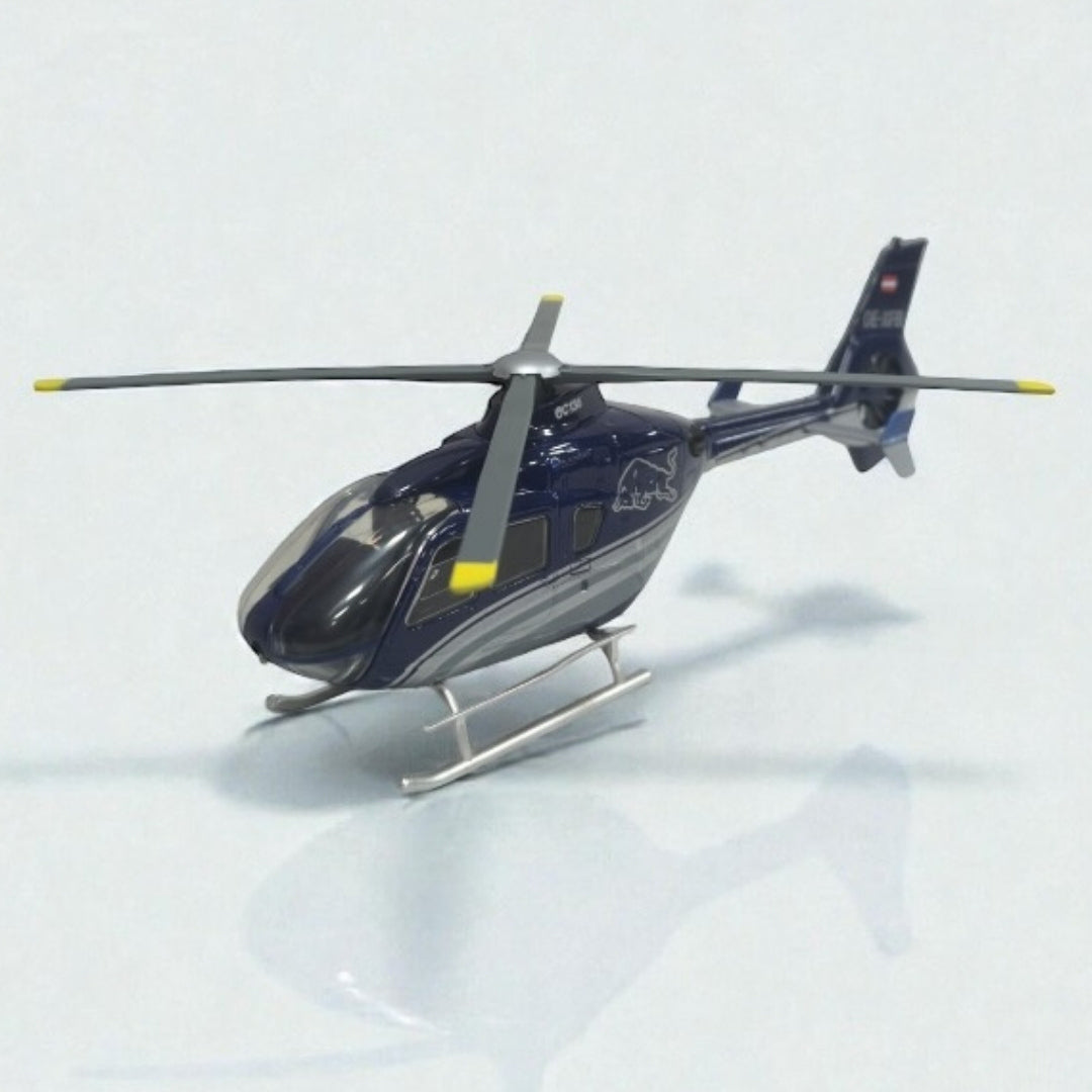 Helicóptero Eurocopter EC135 Flying Bulls – Modelo de Colección Red Bull Descripción del producto