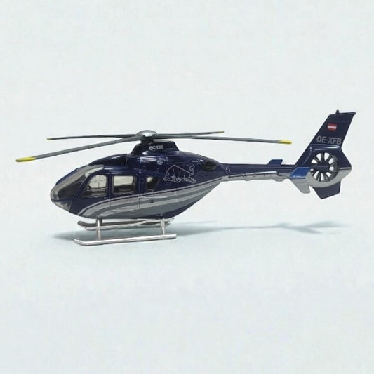 Helicóptero Eurocopter EC135 Flying Bulls – Modelo de Colección Red Bull Descripción del producto