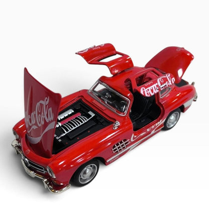 Mercedes-Benz 300 SL 1:27 Edición Coca-Cola Rojo