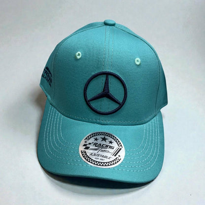 Gorra Mercedes Azul | Elegancia, Prestigio y Espíritu Motorsport