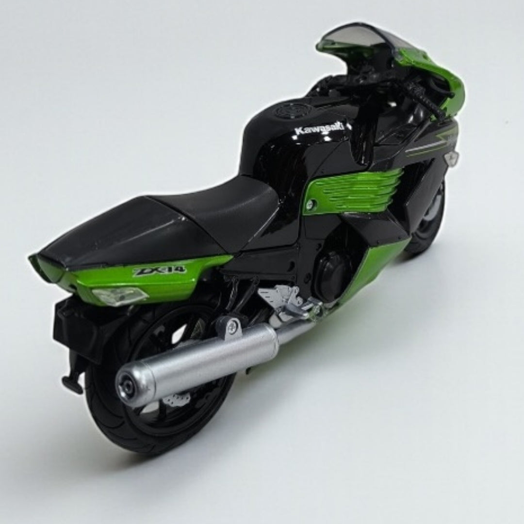 Kawasaki ZX-14 2011 Escala 1:12 – Moto Deportiva de Colección