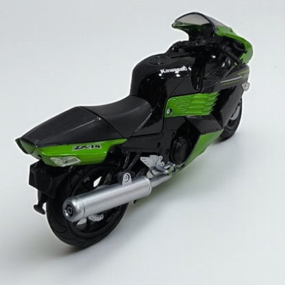 Kawasaki ZX-14 2011 Escala 1:12 – Moto Deportiva de Colección